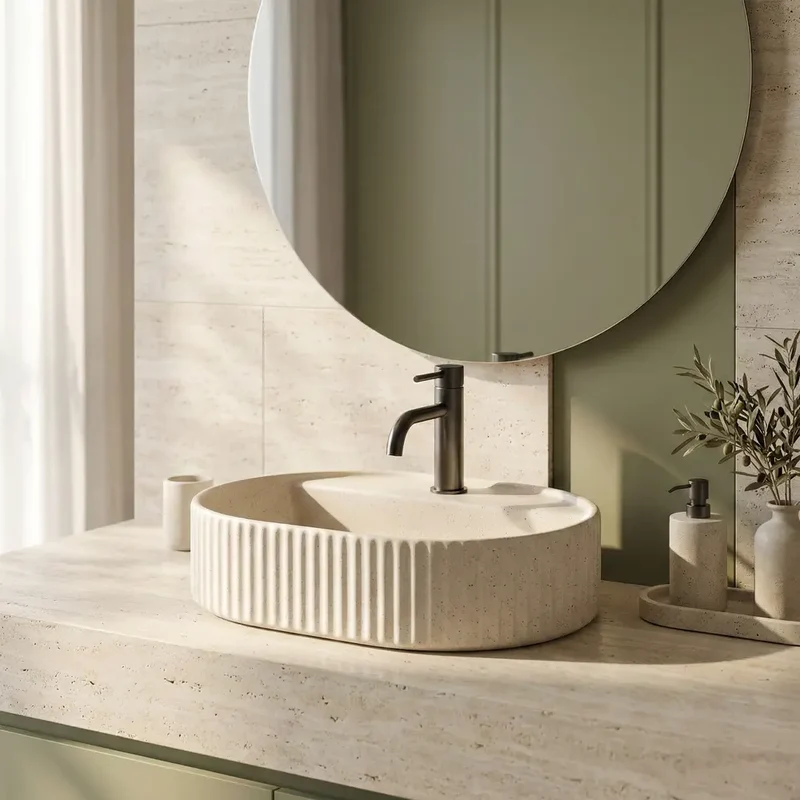 Aufsatzwaschbecken Marcela 50 cm - Vanilla