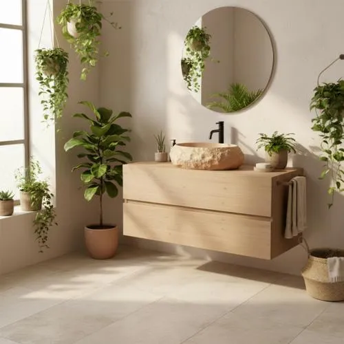 Aufsatzwaschbecken Mika - Light Terracotta