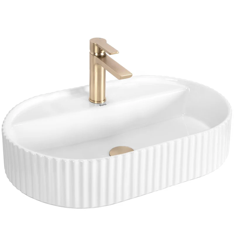 Aufsatzwaschbecken Marcela 60 cm - Weiß