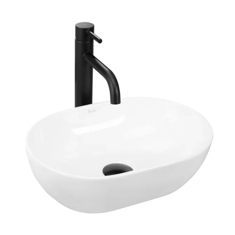 Waschbecken Weiß 38 cm - Amelia Mini
