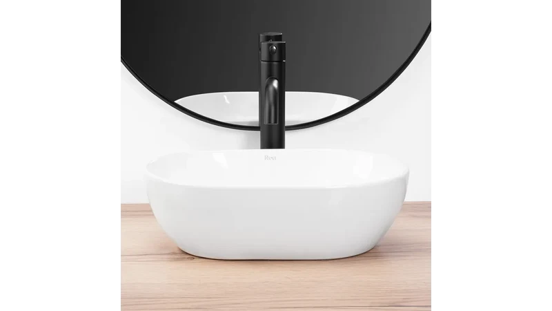 Waschbecken Weiß 38 cm - Amelia Mini