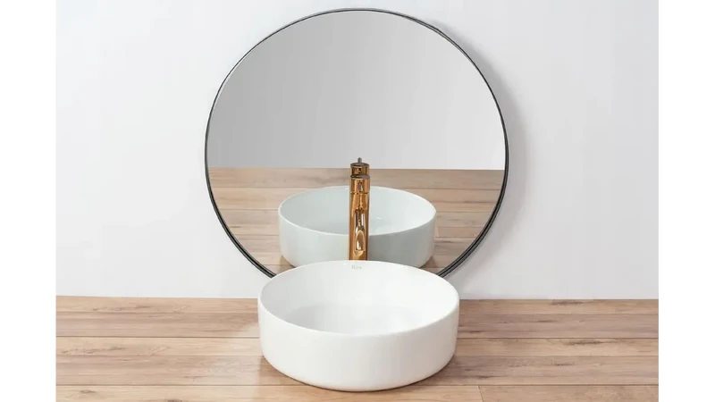 Waschbecken Weiß 36 cm - Sami