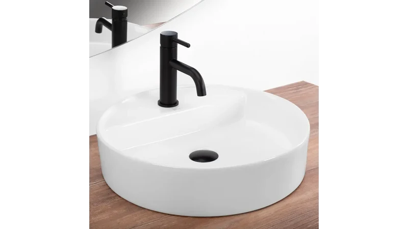 Waschbecken 45 cm Weiß - Ronda
