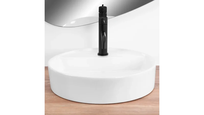 Waschbecken 45 cm Weiß - Ronda