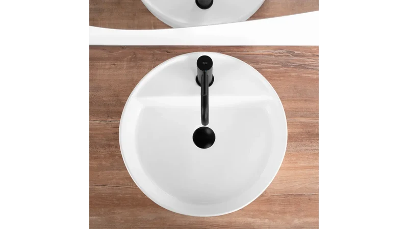 Waschbecken 45 cm Weiß - Ronda