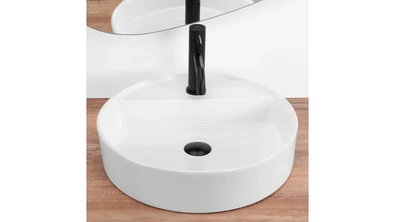 Waschbecken 45 cm Weiß - Ronda