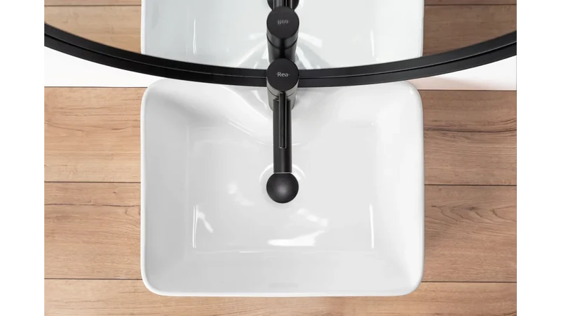 Waschbecken 50 cm Weiß - Kelly