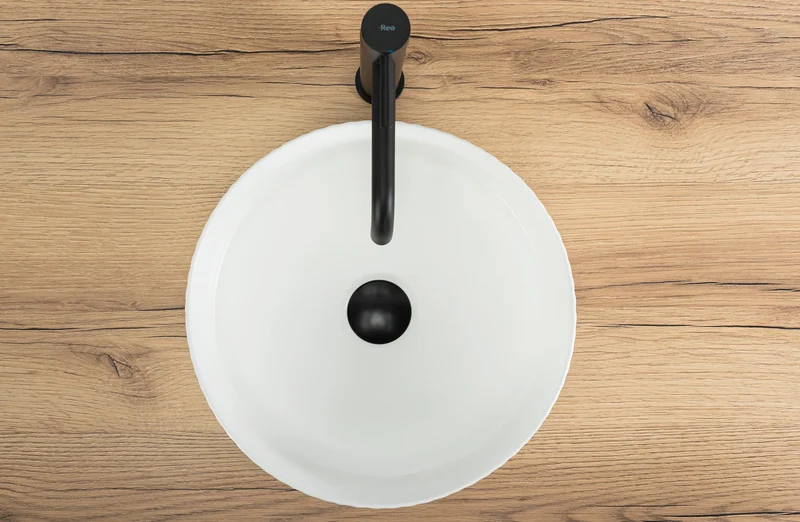 Aufsatzwaschtisch 36 cm Weiß - Delia