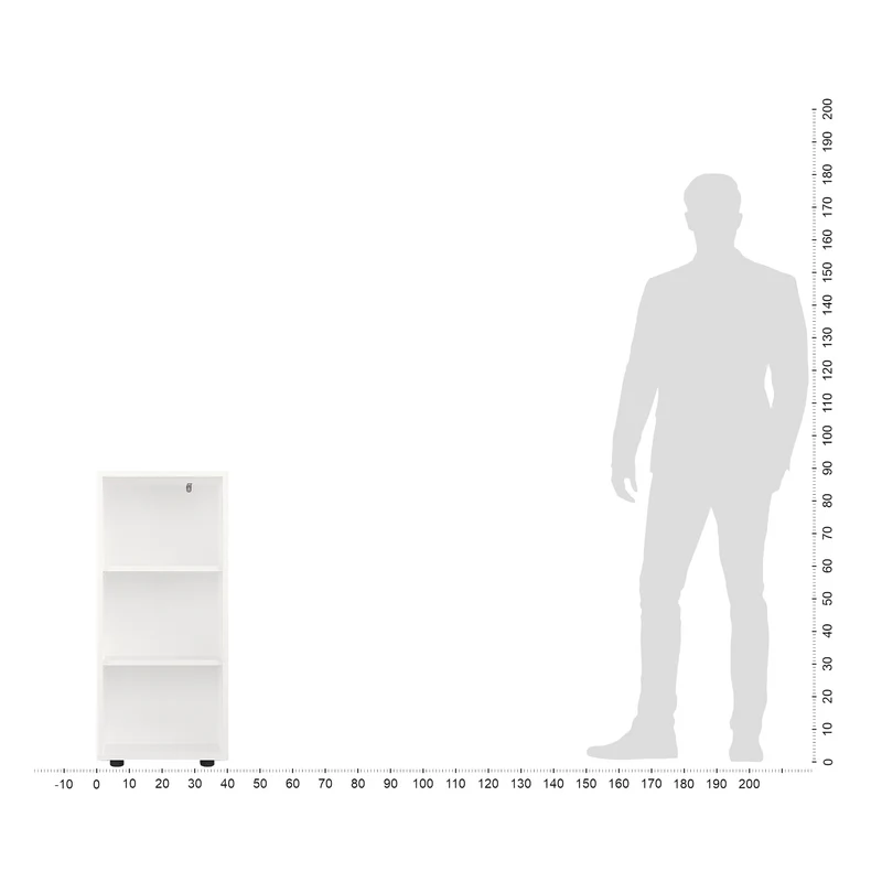 Bookcase Lumo 40-3F