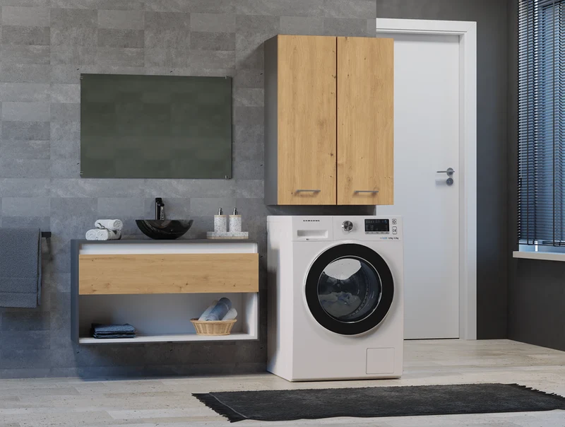 WASCHMASCHINENSCHRANK POLA MINI-TÜREN LANGE