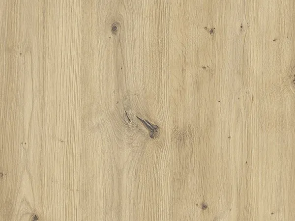 Badmöbel-Set: 80 cm Waschtischunterschrank mit Waschbecken Orio - Weiß/Eiche Artisan