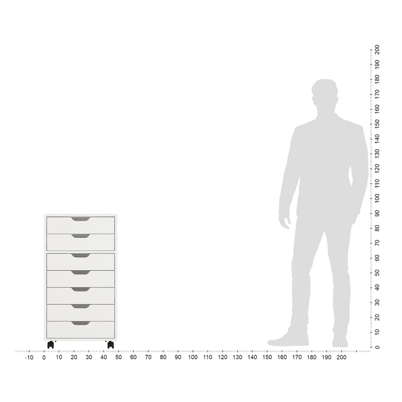 Drawer Unit ROLVO 5+2