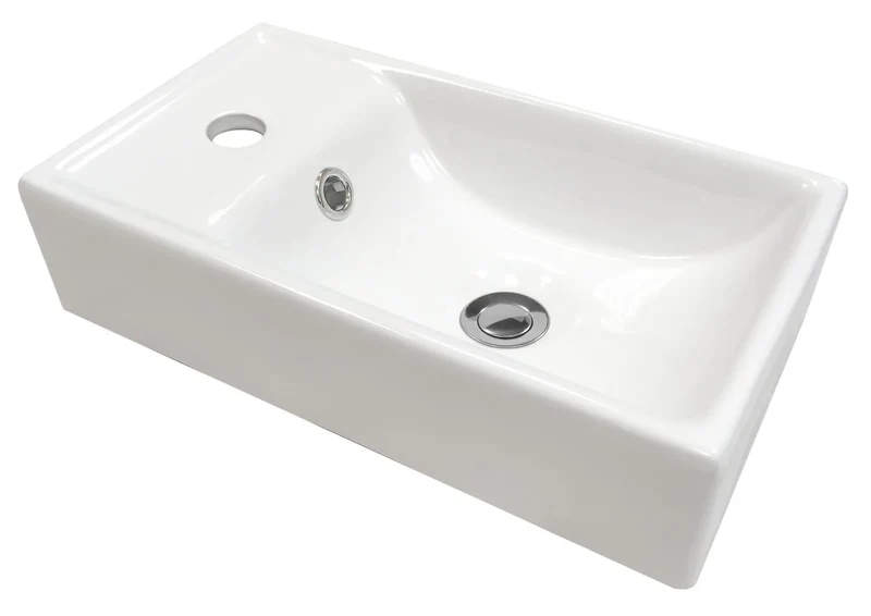 Waschtischunterschrank 40 cm mit Waschbecken Roma - Kaschmir