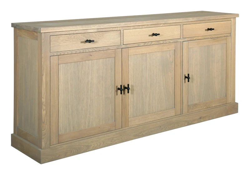 Sideboard Eiche Landhaus, Anrichte Eiche Landhaus, ; Breite 200 cm