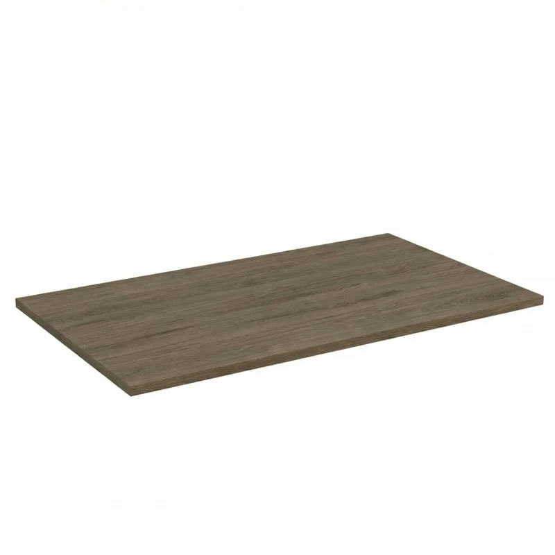 Oberplatte 80 cm für Waschtischunterschrank - Walnuss Dunkel