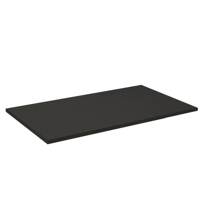 Oberplatte 120 cm für Waschtischunterschrank - Schwarz