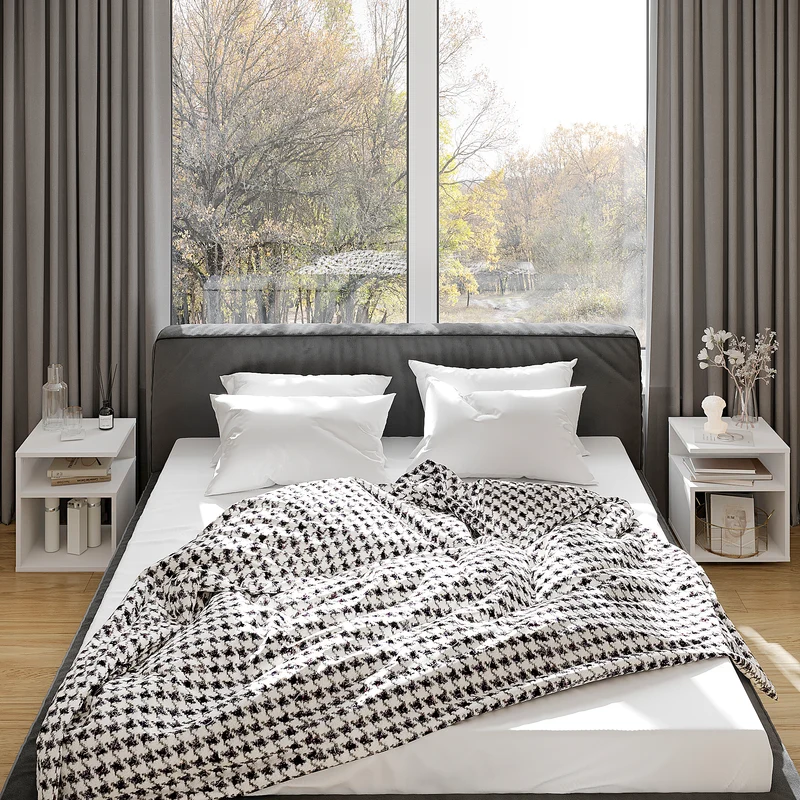 Bedside Table KABA 2-Piece Set