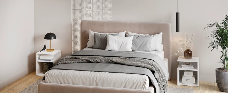 Bedside Table KABA 2-Piece Set