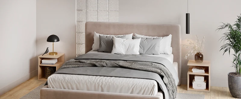 Bedside Table KABA 2-Piece Set
