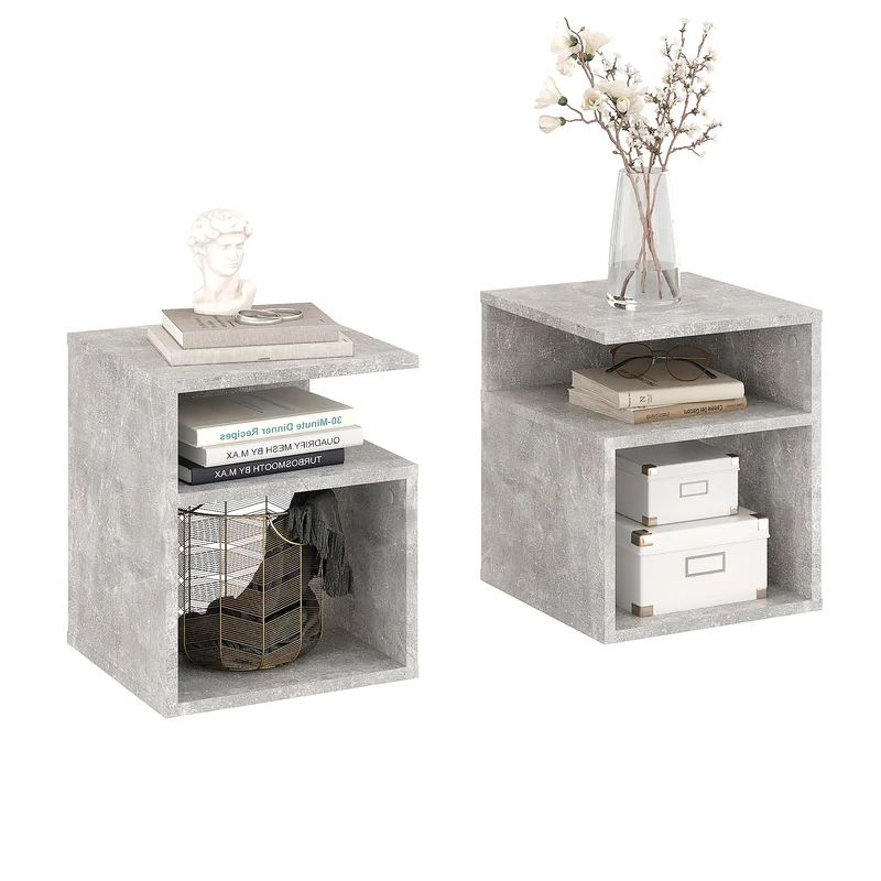 Bedside Table KABA 2-Piece Set