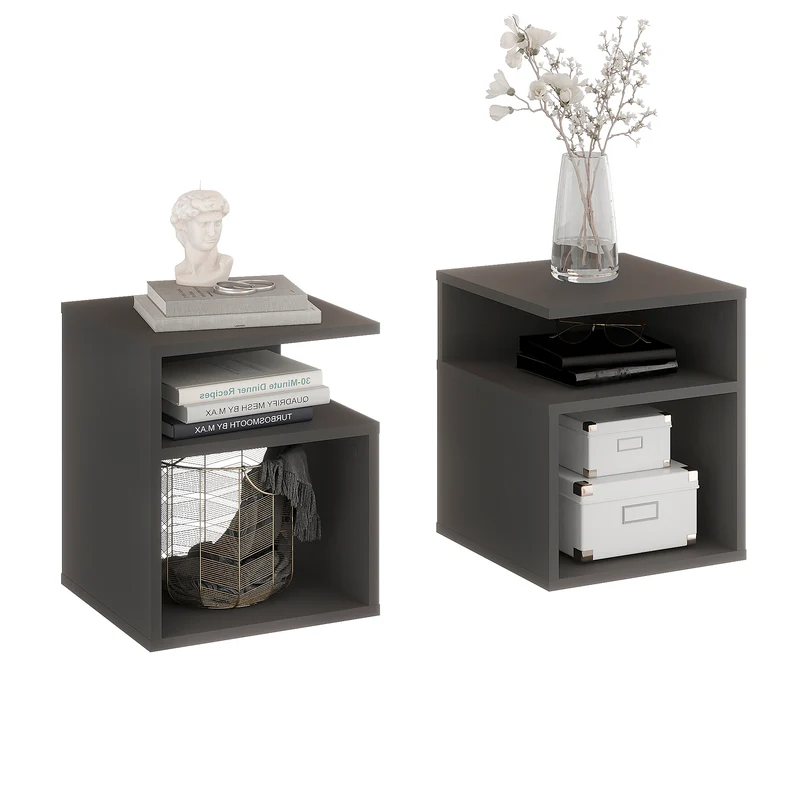 Bedside Table KABA 2-Piece Set