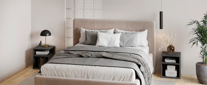 Bedside Table KABA 2-Piece Set