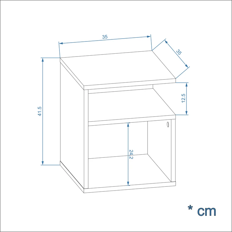 Bedside Table KABA