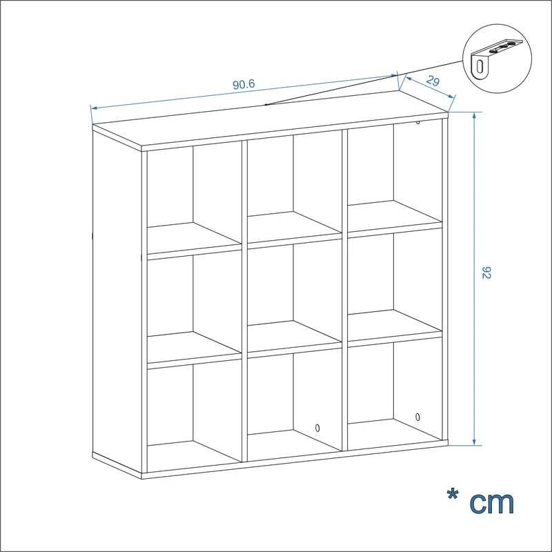 Cube Shelf Nubo 9