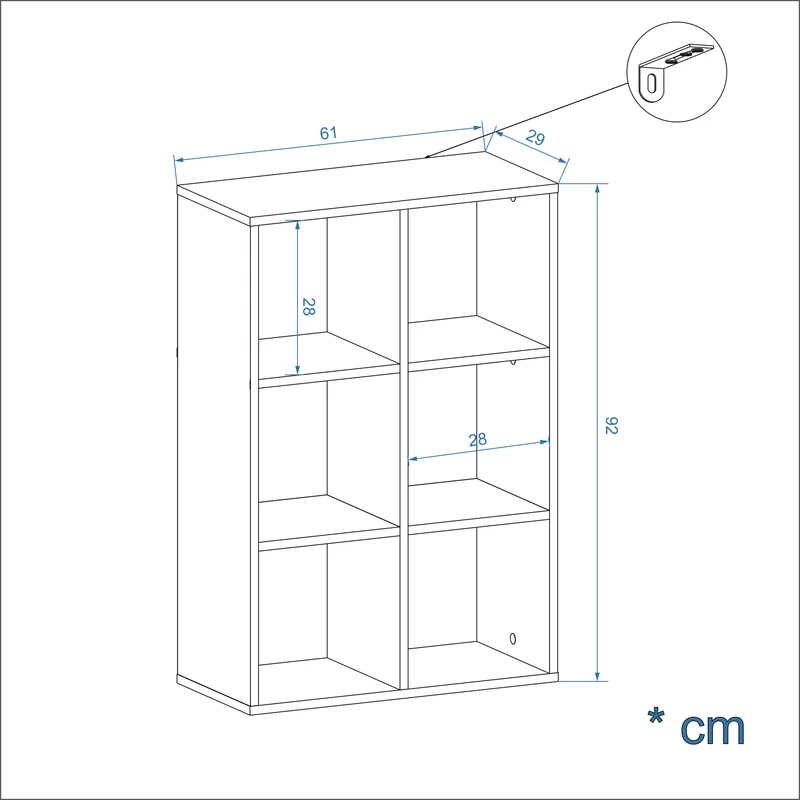 Cube Shelf Nubo 6