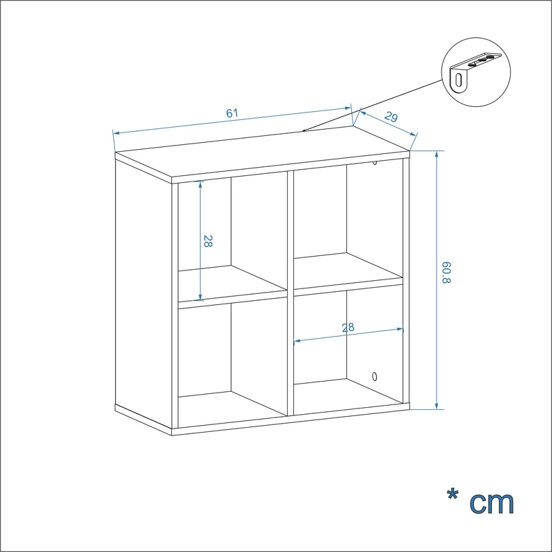 Cube Shelf Nubo 4