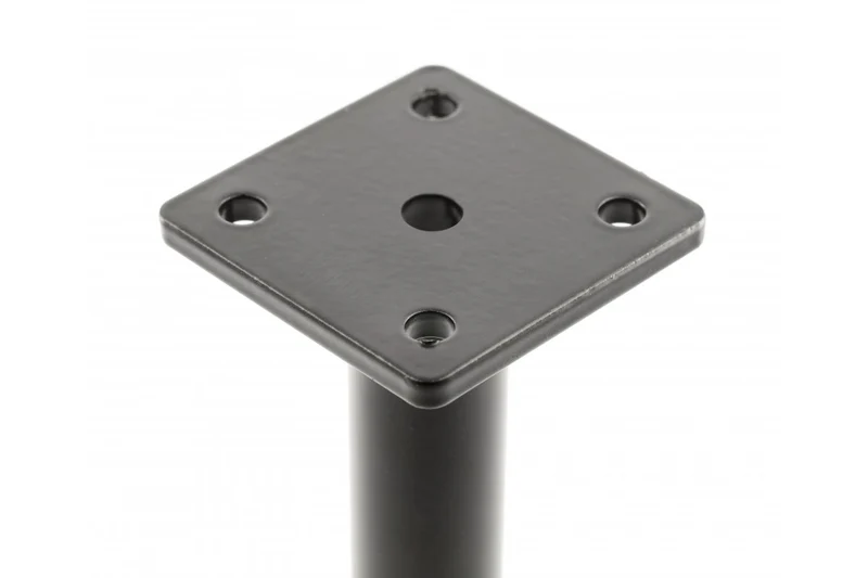 Möbelfuß aus Metall 15 cm - Schwarz