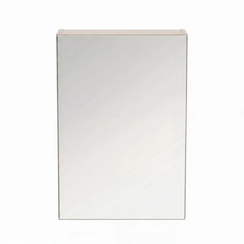 Hängender Badezimmerschrank mit Spiegel 40 cm - Kaschmir