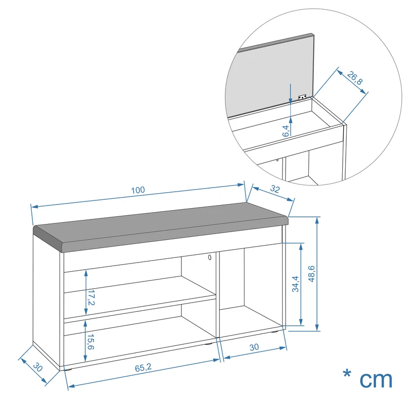 Shoe Bench Sofia 10