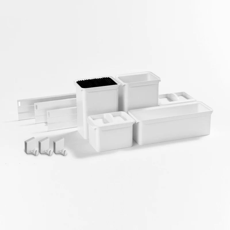 YouboXx Einhängeboxen Set 5 - für DISPENSA Apothekerschrank