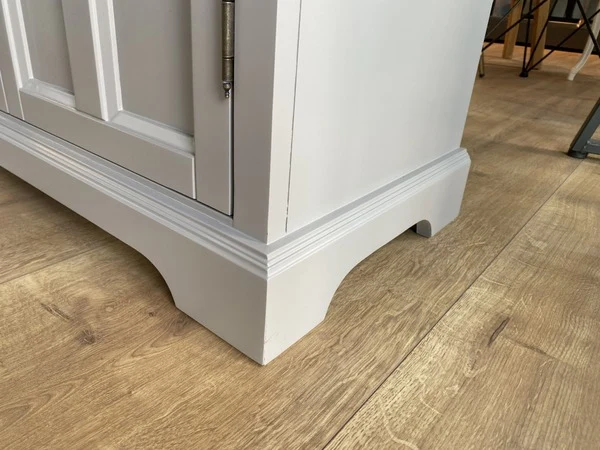Schrank schwarz, Kommode schwarz Landhaus, Breite 90 cm