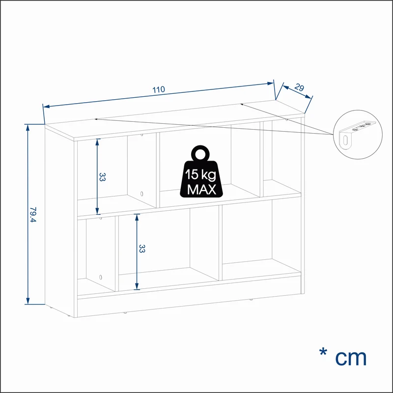 Bookcase Rectolibra