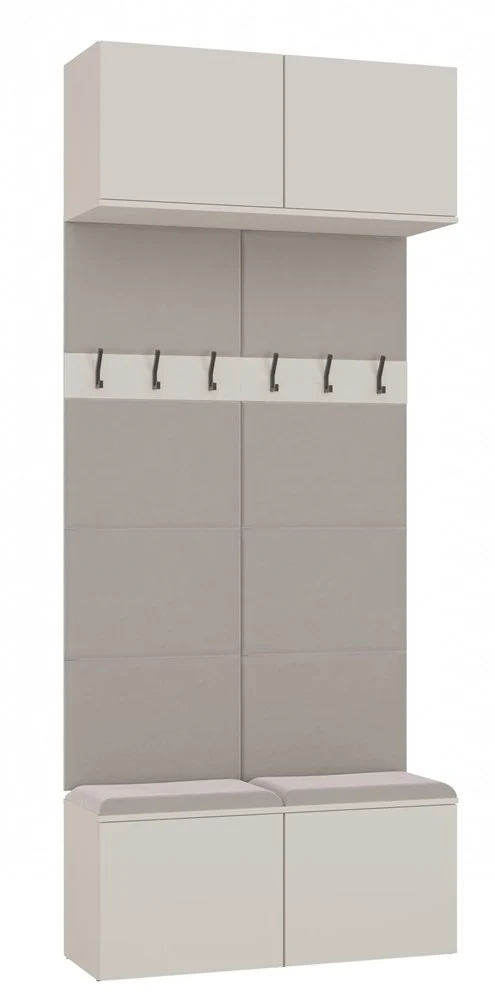Garderobe Doppelkleiderbügel HAGA II 2W KASCHMIR BEIGE