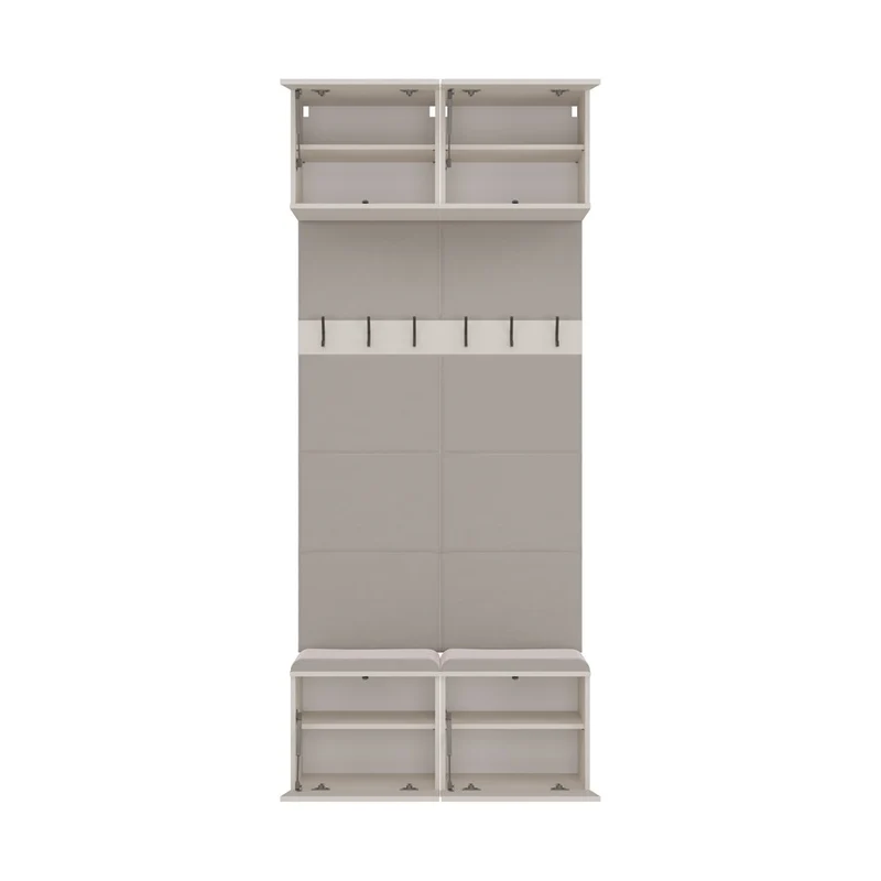 Garderobe Doppelkleiderbügel HAGA II 2W KASCHMIR BEIGE