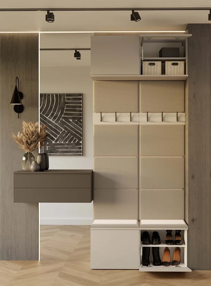 Garderobe Doppelkleiderbügel HAGA II 2W KASCHMIR BEIGE