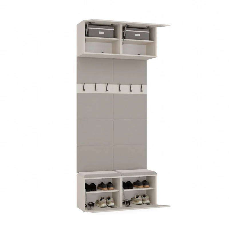 Garderobe Doppelkleiderbügel HAGA II 2W KASCHMIR BEIGE