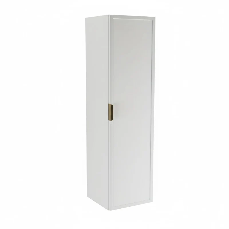 Bad Hochschrank 120 cm Roma - Weiß