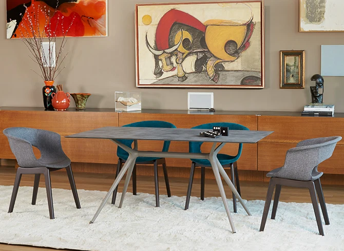 Bürotisch taupe-grau, Tisch taupe-grau, Esstisch rechteckig taupe-grau, Länge 160 cm