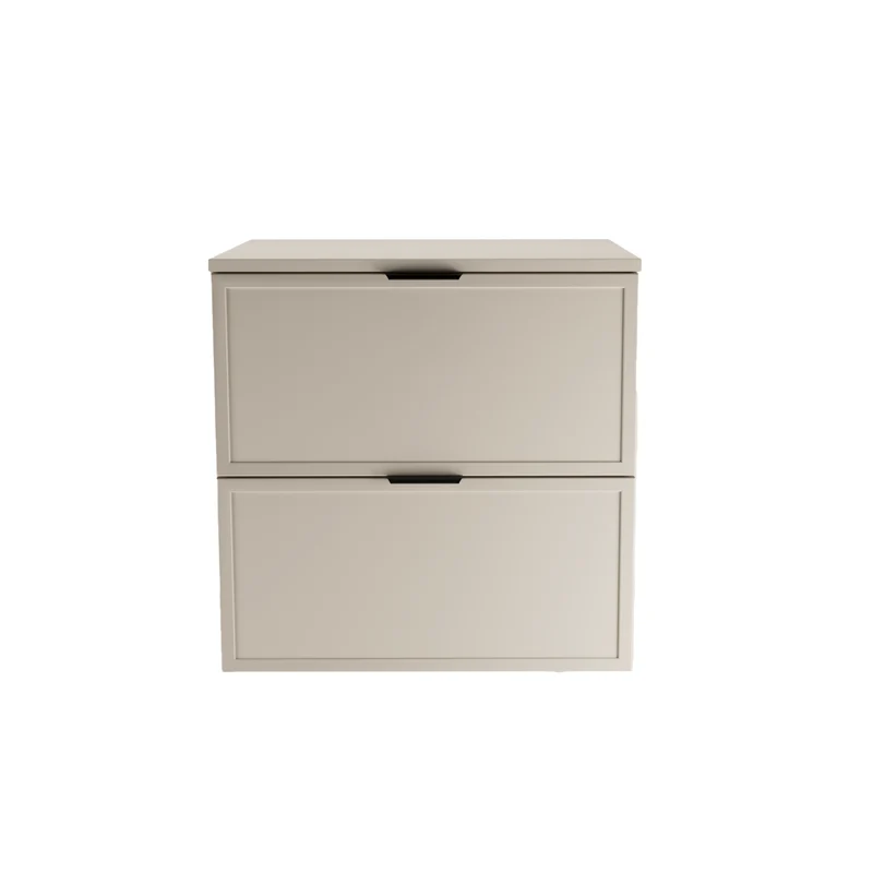Waschtischunterschrank mit 2 Schubladen 60 cm Roma - Kaschmir