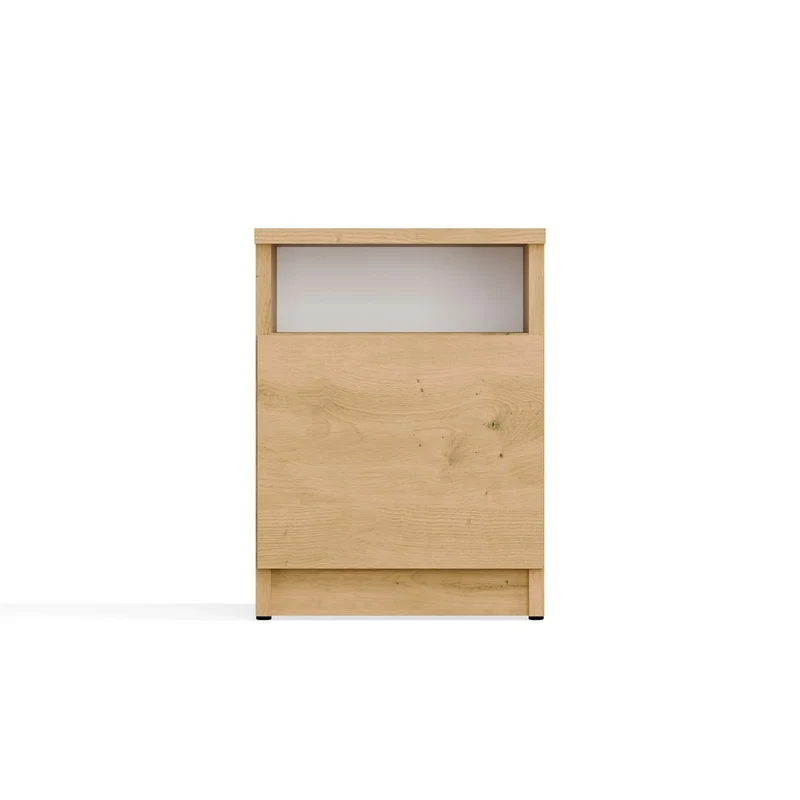 NACHTTISCH GALAX 30 1D EICHE ARTISAN KOMMODE 1 TÜR NACHTTISCH SCHLAFZIMMER