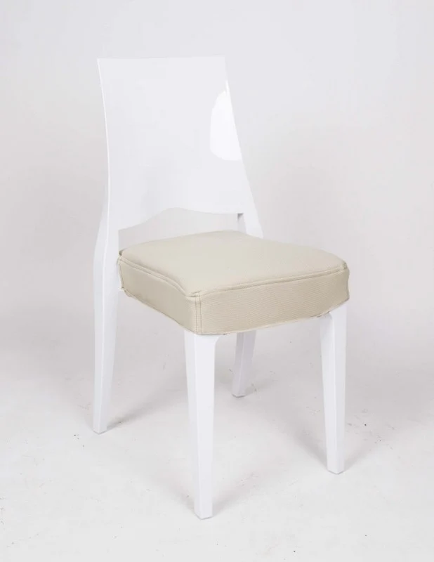 Stuhl Kunststoff transparent grau, Outdoorstuhl Kunststoff
