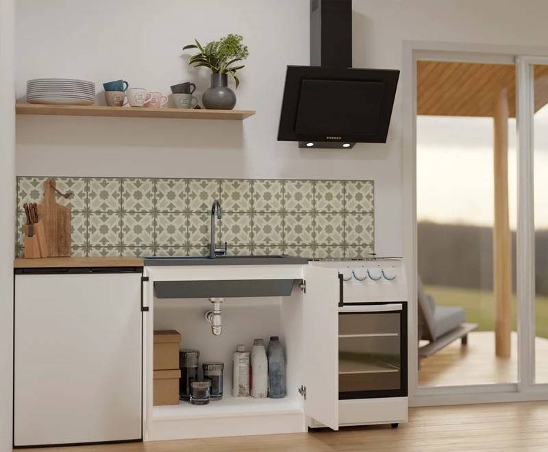 KÜCHENSCHRANK KATIA D-80 WEISS