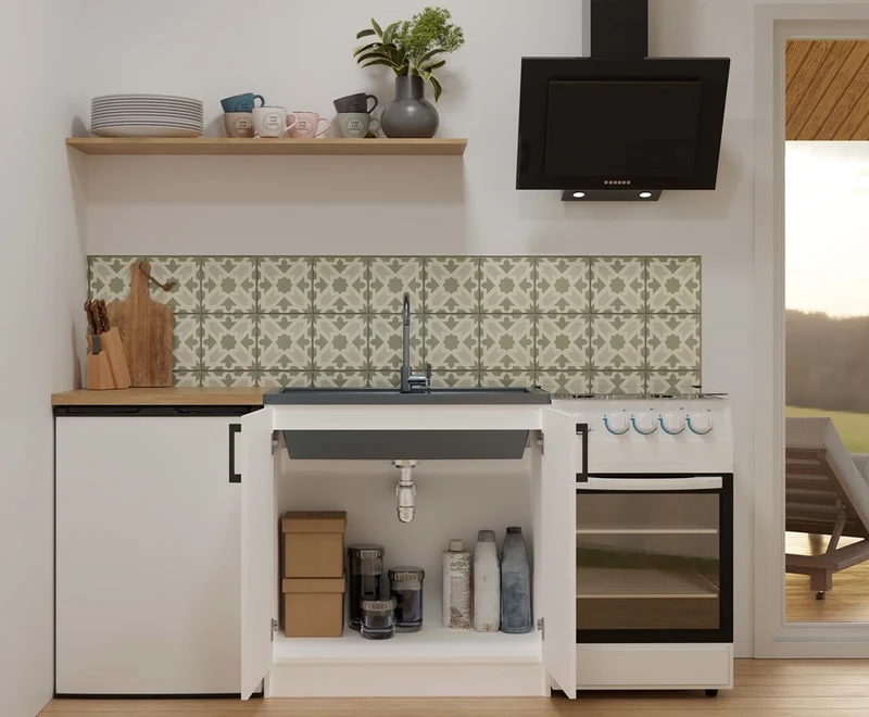 KÜCHENSCHRANK KATIA D-80 WEISS