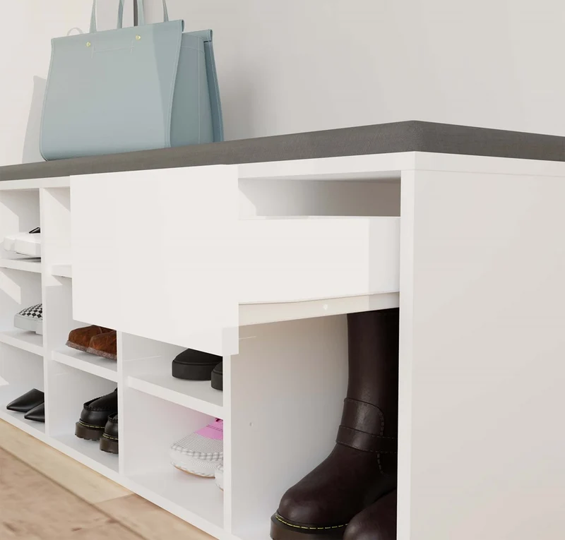 SCHUHREGAL TALLIN WEISS