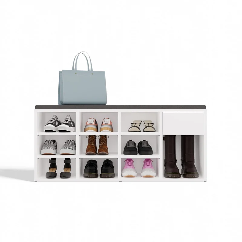 SCHUHREGAL TALLIN WEISS