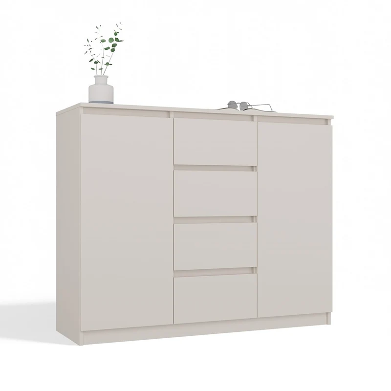 KOMMODE SCHRANK 2D4S 120 – KASCHMIR BEIGE